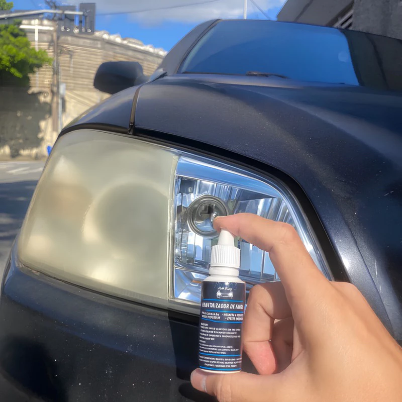 Revitalizador de farol remove amarelado e aspecto fosco — imagem 1