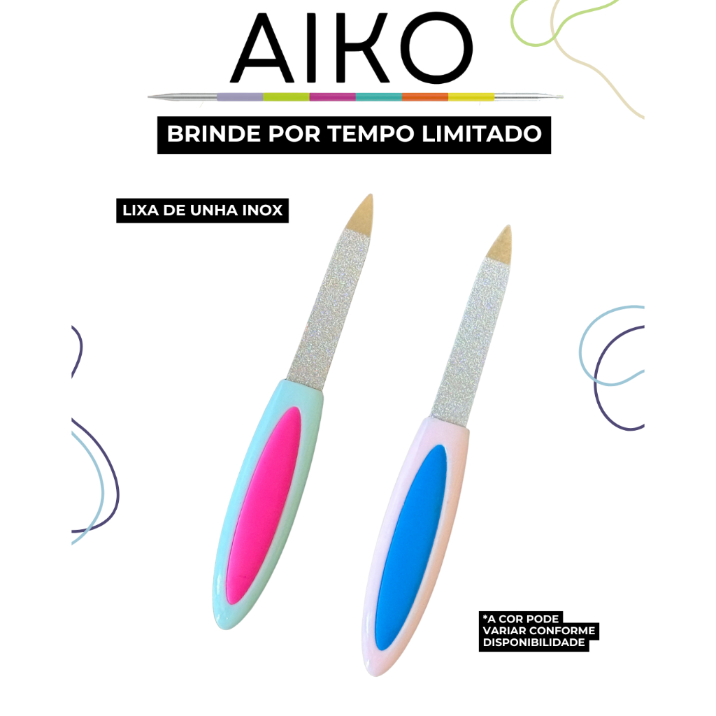 BRINDE por tempo limitado! Lixa de unha, aparador e raspador de cutícula. em Oferta na Shopee
