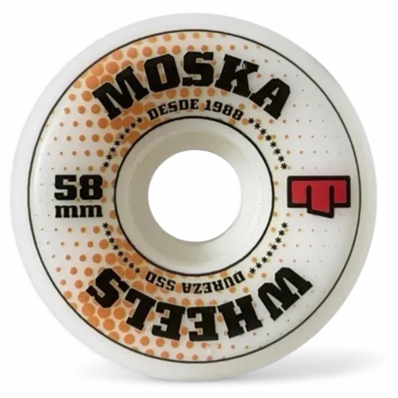 Roda Skate Moska 58mm 55D Solar -  Profissional