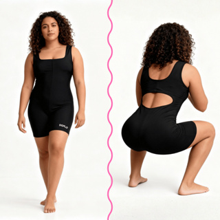 Macaquinho Slim Academia Feminino Coladinho Moda Fitness Para Treino em Oferta na Shopee