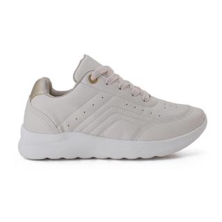 Tenis Feminino Skynner Em Couro Sintetico Macio Confortavel em Oferta na Shopee