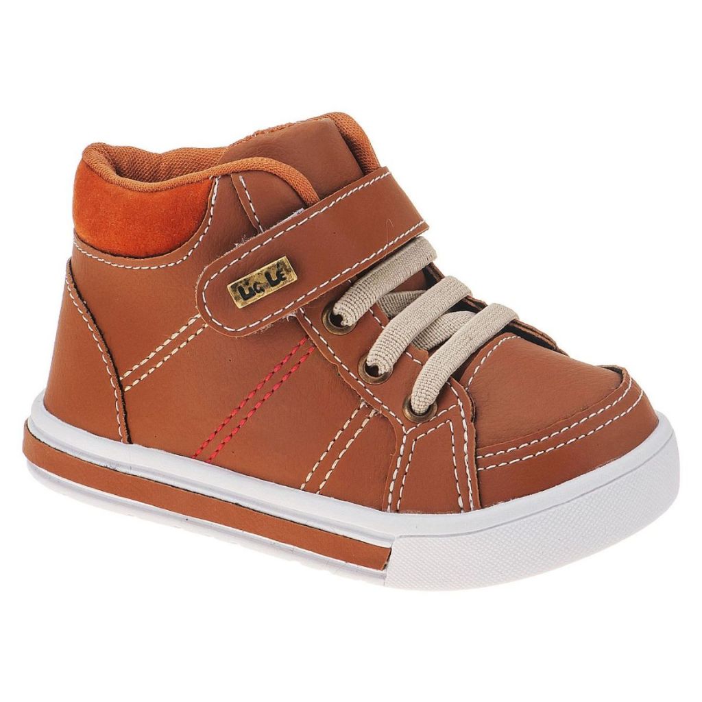 Tênis Calçado Infantil Menino Cano Médio Social Escolar Conforto Casual Dia a Dia Botinha em Oferta na Shopee