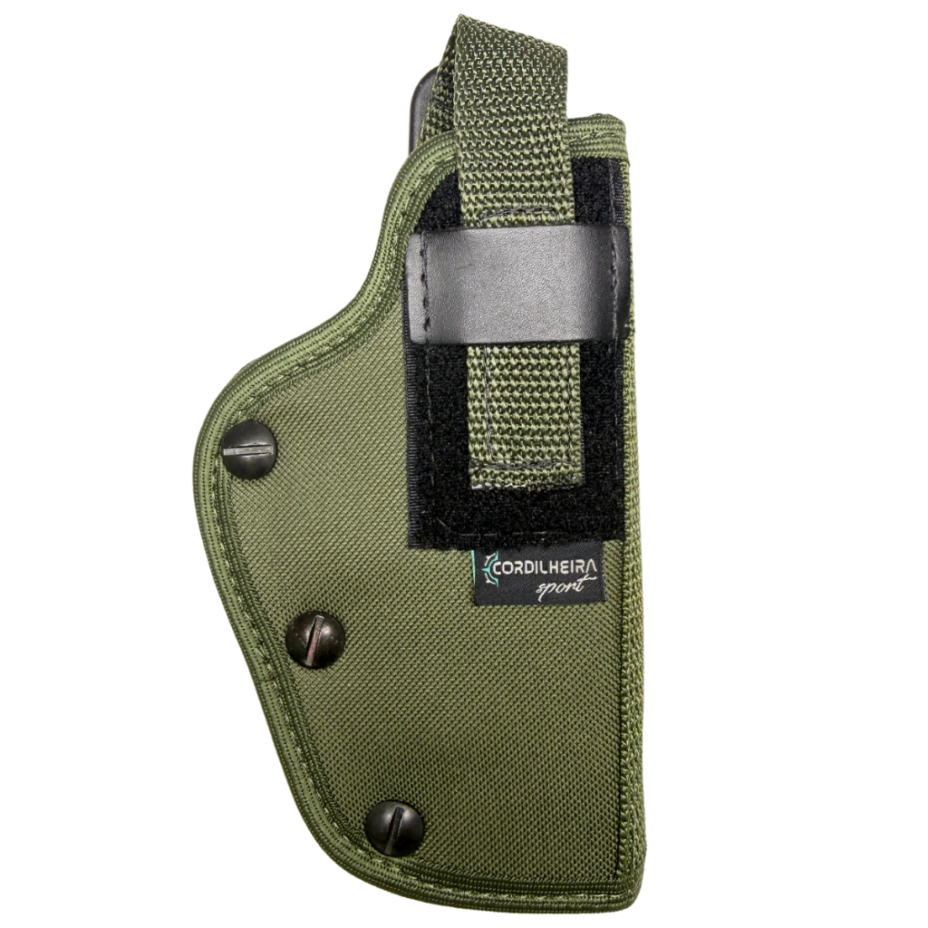 Coldre Panqueca/Parafuso Destro (Lado Direito) Saque Rápido de Cintura Verde – Cordilheira em Oferta na Shopee