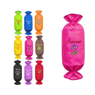 Puxa-Saco Poá Rosa com Bordado – Organizador de Sacolas para Cozinha, Lavanderia e Área de Serviço em Oferta na Shopee