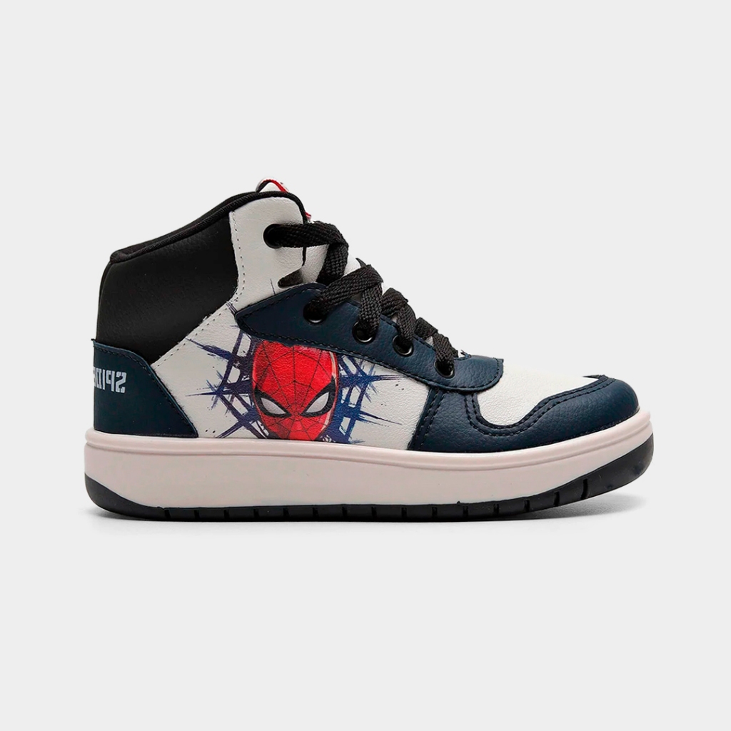 Tenis Disney Marvel Homem Aranha Spider Man Cano Medio Menino MSP07DY em Oferta na Shopee