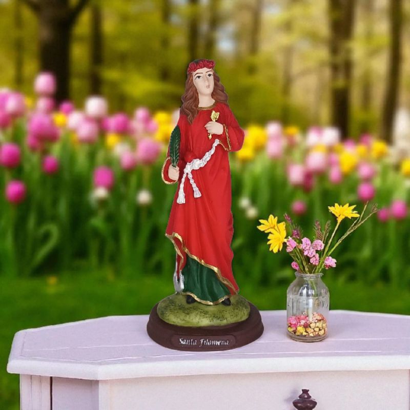 Imagem de Santa Filomena 15 cm de Resina
