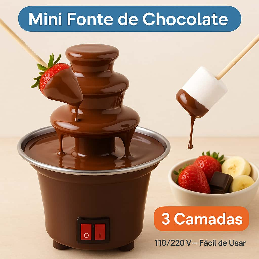 Fondue de Chocolate Elétrico: Onde Comprar | BuscaProdutos