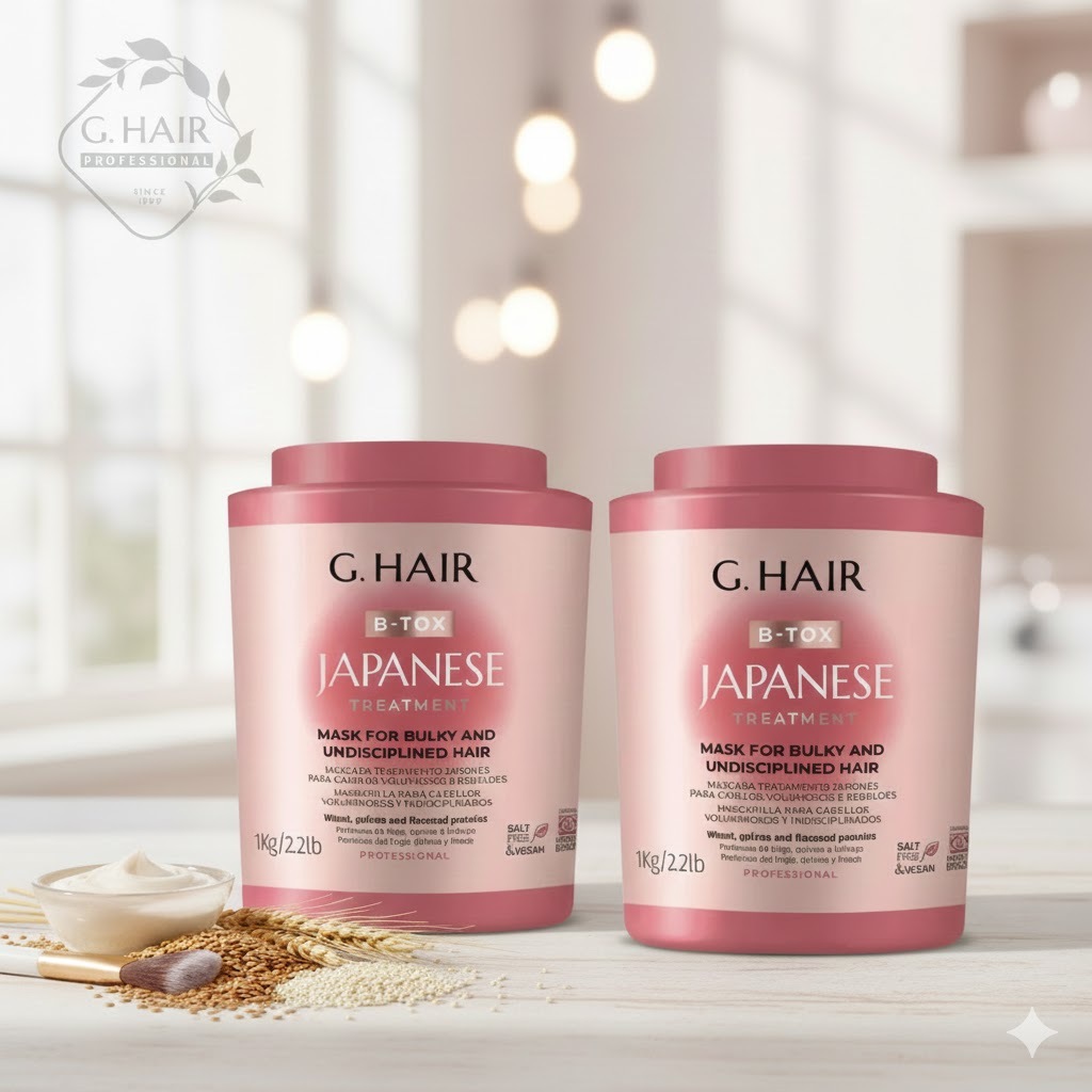 GHAIR BOTOX TRATAMENTO JAPONES 1KG - 2UN
