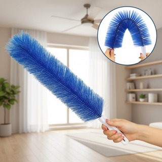 Vassourinha Espanador de Poeira Cilíndrica Flexível Limpeza Doméstica Sofá Ventilador Tira Pó em Oferta na Shopee