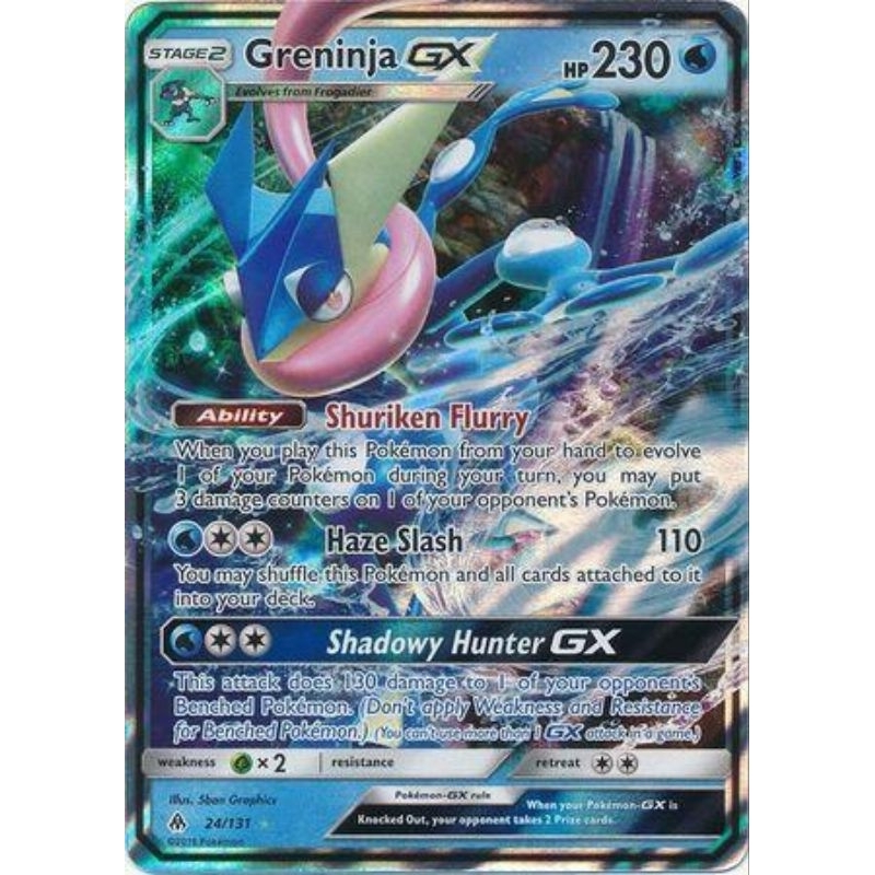 Carta Pokémon Greninja GX Original Copag