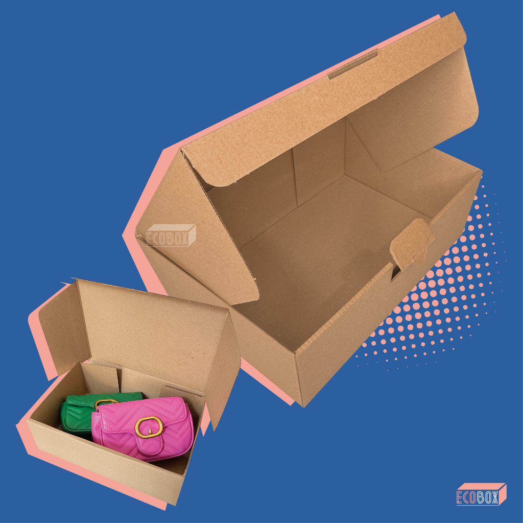 Kit 20 Caixas de Papelão 27x18x9cm Para Loja e Envios E-commerce em Oferta na Shopee