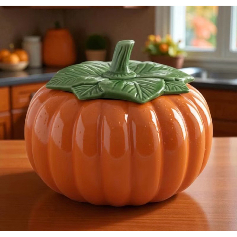 Molheira Sopeira Moranga Scalla 3,5l Cerâmica 23,5cm Rústica Laranja