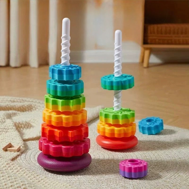 Brinquedo Infantil Educacional Giro Mágico 7 Peças