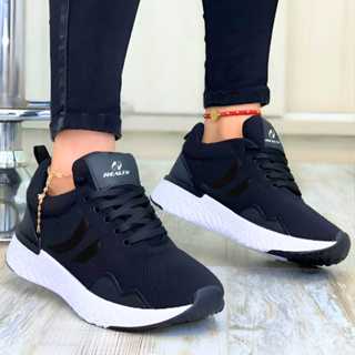 Tênis Feminino Esportivo Academia Casual Leve e Confortável Dia a Dia Corrida Caminhada em Oferta na Shopee