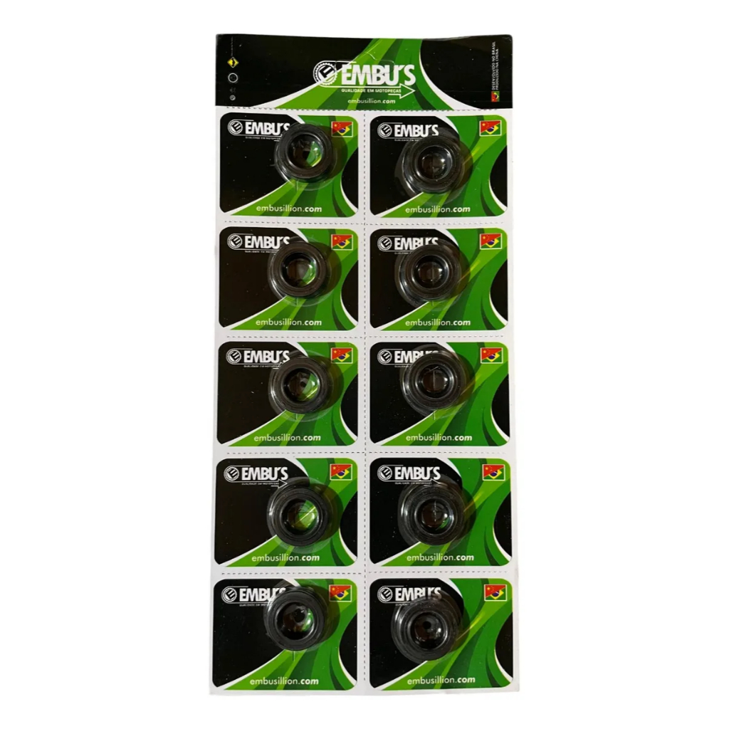 Kit 10 Retentor Cambio Cg Titan Fan 150 160 Oficina Atacado em Oferta na Shopee