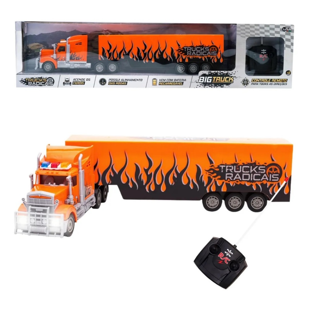 Carreta Controle Remoto Scania - Comprar com Melhor Preço em Controles Remoto