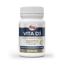 Vitamina D - Vita D3 2000ui - 60 Caps Vitafor Original