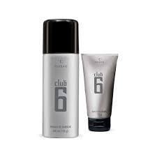 Kit Club 6 Espuma de Barbear 200ml + Balm Pós-Barba 75g