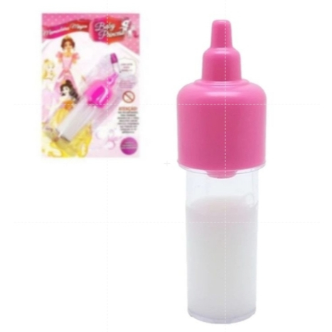Mamadeira de brinquedo mágica com leite falso pra bonecas bebê reborn faz de conta