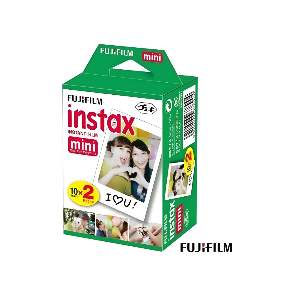 Filme Instantâneo Fujifilm Instax Mini – Pack com 20 Poses em Oferta na Shopee