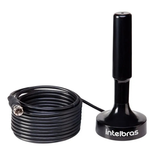 Detalhes do Antena De Tv Digital Interna Intelbras Ai2031 Uhf/hdtv Cabo c/ 5 metros
