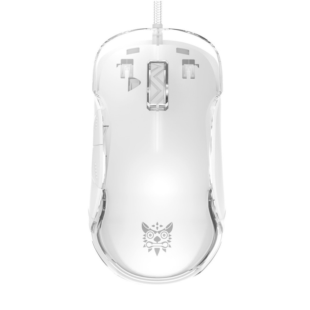 Mouse Gamer Onikuma CW925 12800 DPI 7 Botões RGB Branco