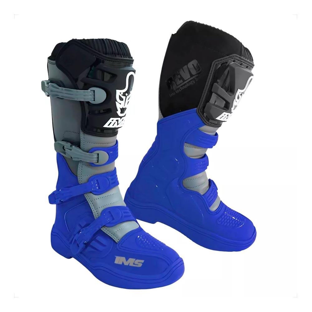 Bota IMS Revolution Azul Motocross