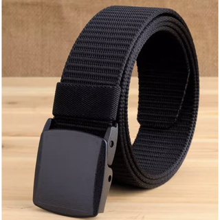 Cinto de lona, ​​cinto de tecido de nylon trançado, leve e sem metal. em Oferta na Shopee