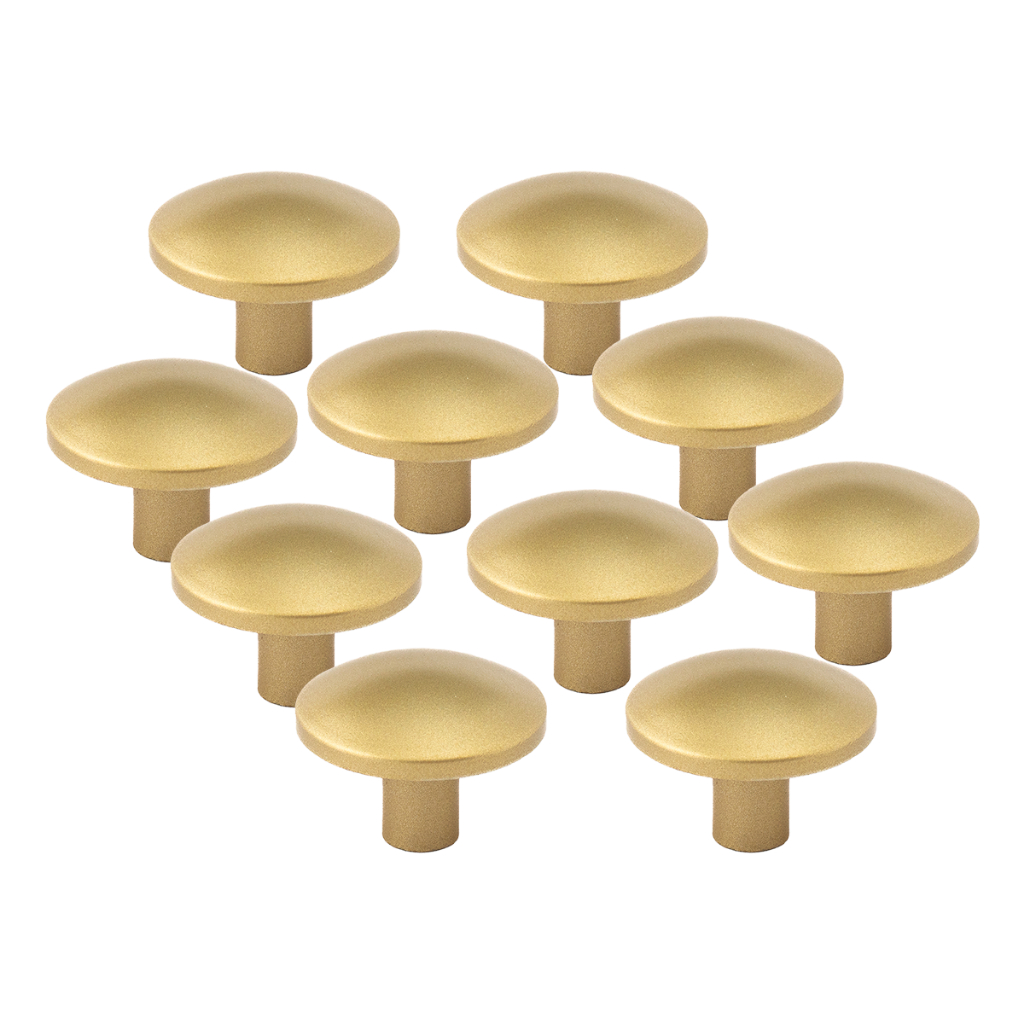 10 Uni Puxadores Ponto Moveis Gaveta Penteadeira 1Furo Sala