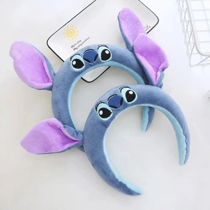 Tiara Kawaii Stitch Lilo & Stitch Desenho Animado Coroa de Pelúcia Personagem Animado Cocar