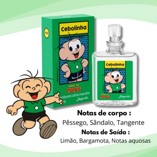 Deo Colônia Cebolinha Jequiti Turma da Mônica 25ml