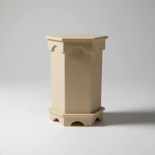 Porta Papel Toalha Sextavado 29x19x19 Mdf Cru em Oferta na Shopee