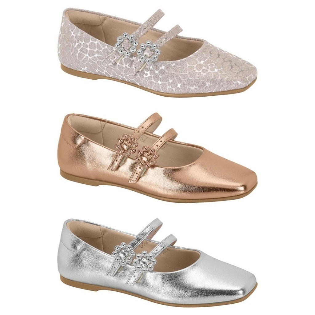 Sapatilha Infantil Menina Estilo Bailarina Molekinha