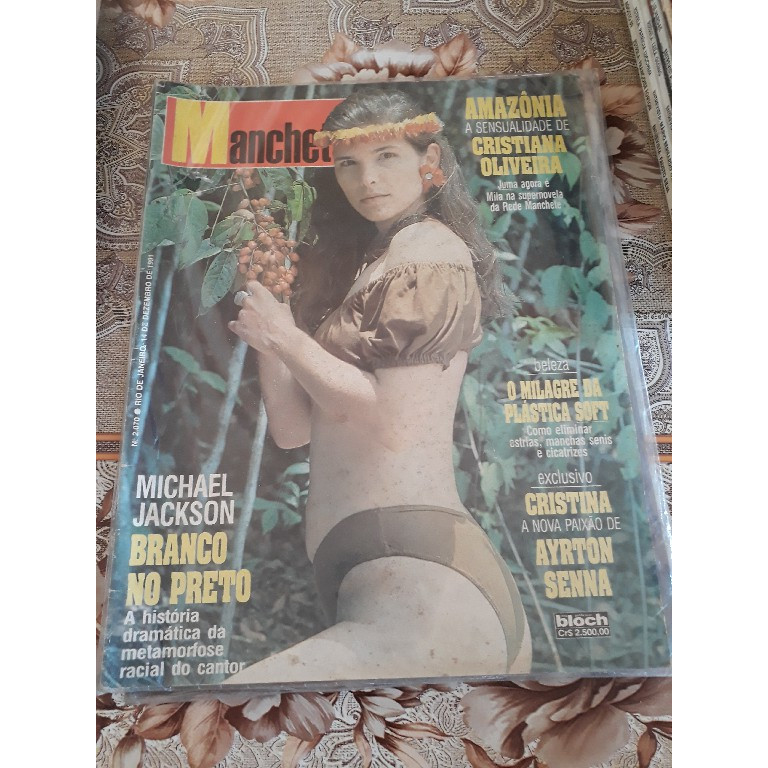 Revista Manchete - Cristiana Oliveira