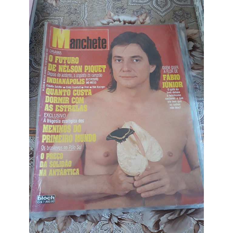 Revista Manchete - Fábio Júnior