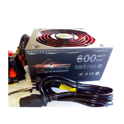 Fonte Real ATX 600W KP-535 - Knup