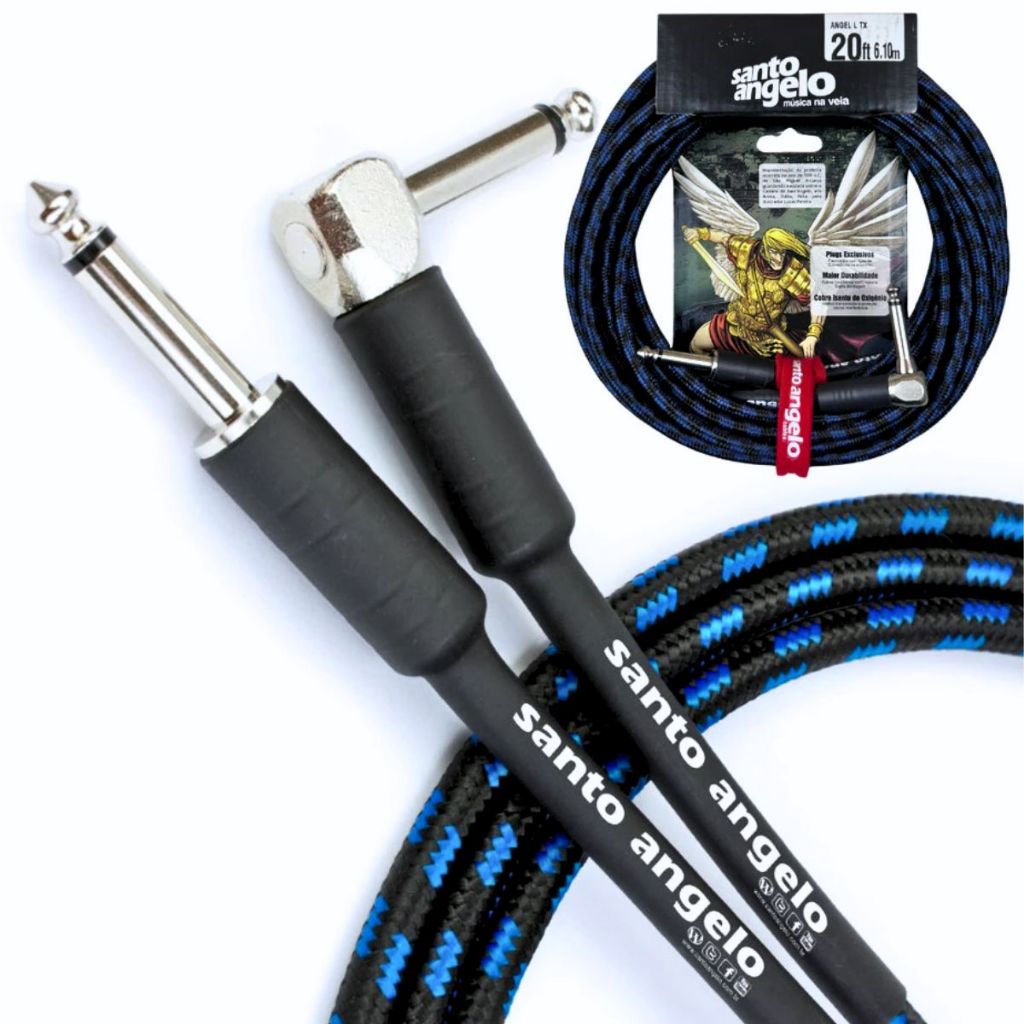 Cabo Santo Angelo Standard Textil Angel L Tx 6,10m P10 90° / L em Oferta na Shopee