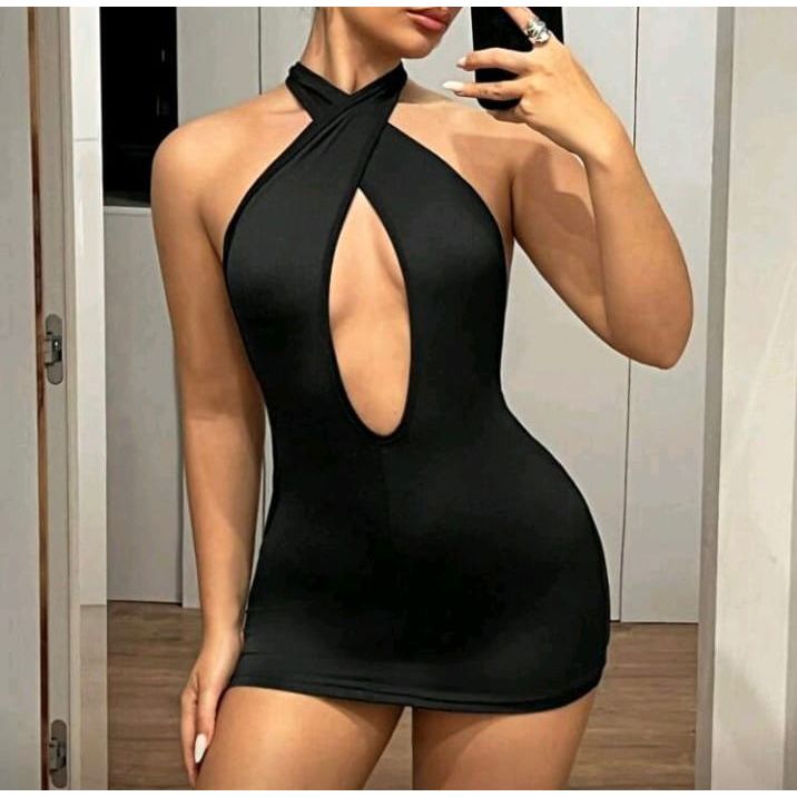 Vestido Costa Nua Tubinho Blogueira Gringa Colado e Curtinho em Oferta na Shopee