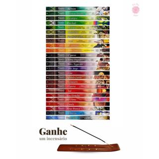 Kit Incenso Vinati Premium 100% Natural 25 Aromas Sem Carvao 200 Varetas Para Perfumar em Oferta na Shopee