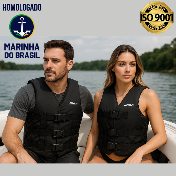 Colete Salva Vidas Homologado Pela Marinha Classe 5 Sport G Joga Pesca Jet Sky Canoa Caiaque