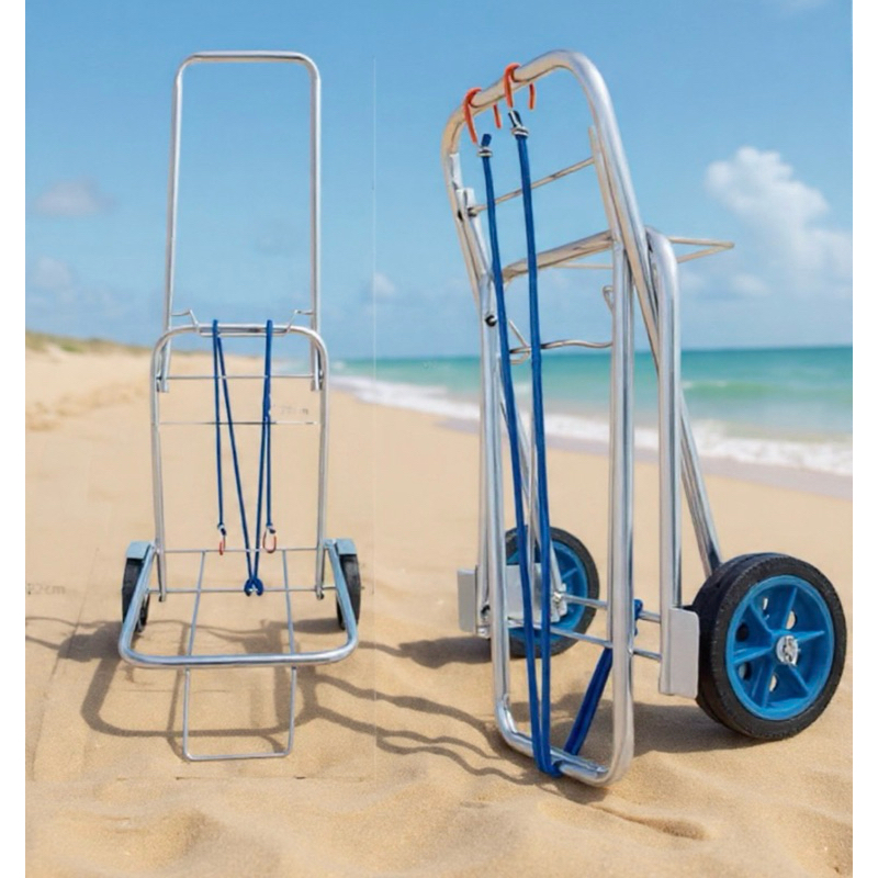 Carrinho dobrável p cooler e bagagens com roda emborrachada - Pokemon RB