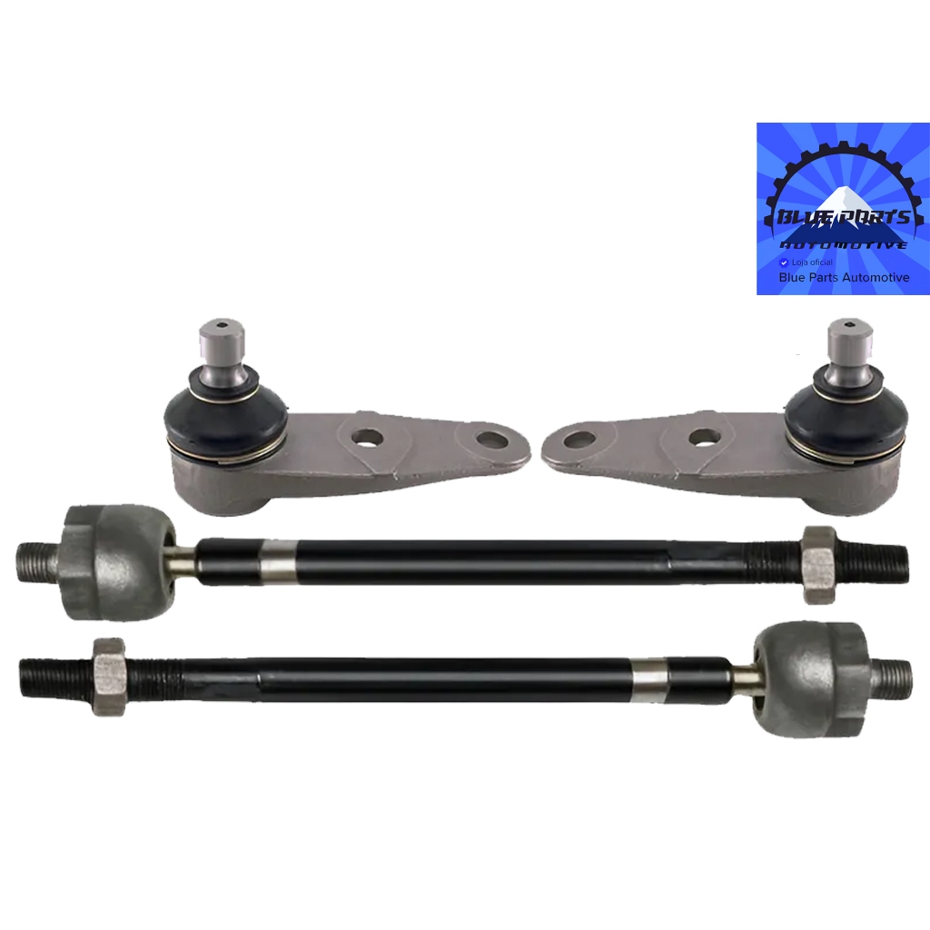 Pivô De Suspensão + Barra Axial + Bieletas e Buchas Da Barra Renault Clio 2007 2008 2009 2010 2011 — imagem 2 de 2