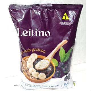 Leite em Pó Composto Lácteo Para Açaí Leitino 1Kg ORIGINAL - em Oferta na Shopee