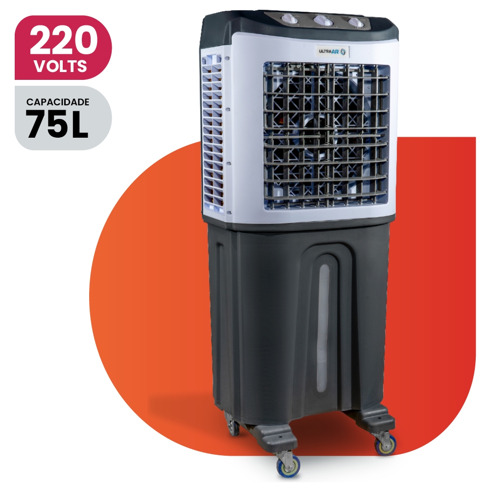 Climatizador Portátil De Ar Frio 75 Litros Ultraar 220v em Oferta na Shopee