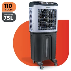 Climatizador Industrial Portátil De Ar Frio 75 Litros Ultraar 110v 3 Velocidades