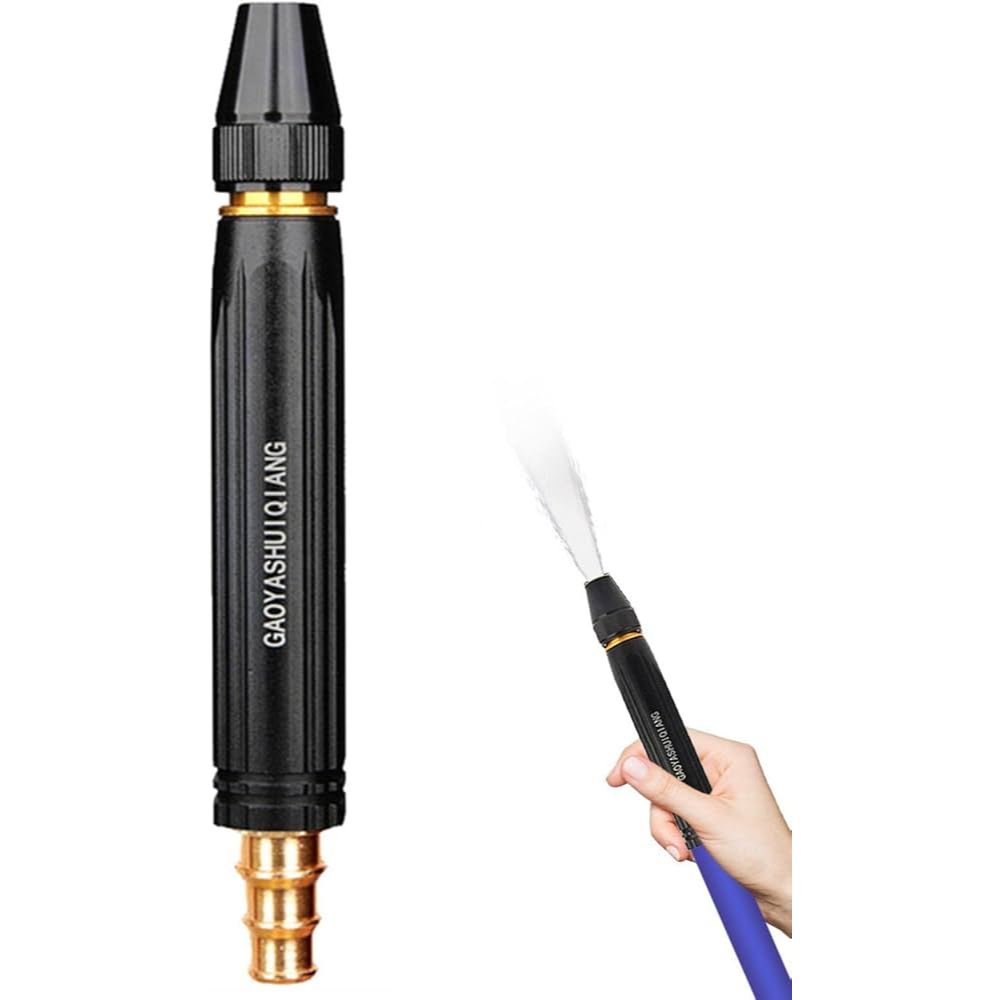 Bico Esguicho Alta Pressão para Torneira e Mangueira Jatos Lavagem Carro Moto Jardim