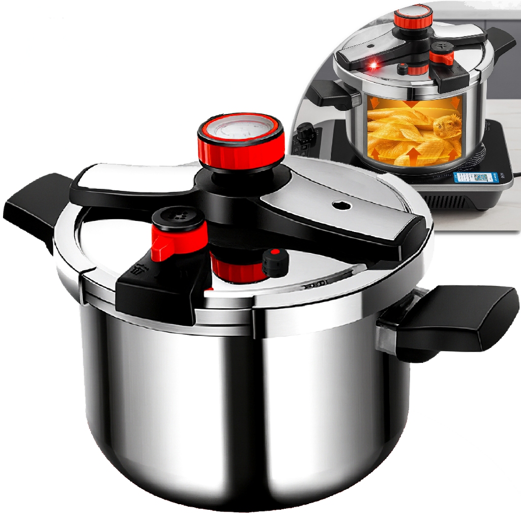 Panela De Pressão De Indução Com Fechamento Externo 7 Litros Linha Luxo
