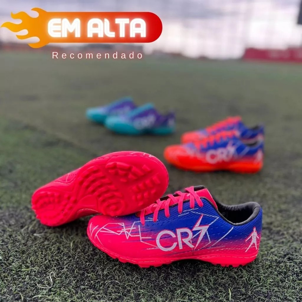 CHUTEIRA SOCIETY INFANTIL E ADULTO GRAMA SINTETICA SOCIETY COLADA E COSTURADA