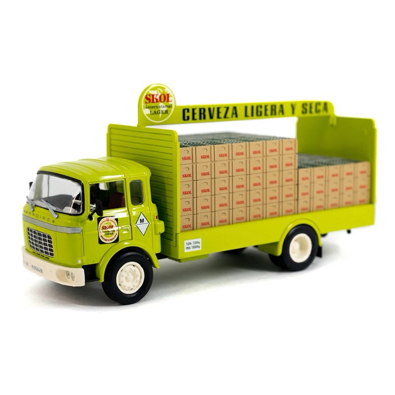Miniatura Caminhão Barreiros Azor Verveza Ligera Y Seca 1/43 Caminhões Brasileiros de Outros Tempos