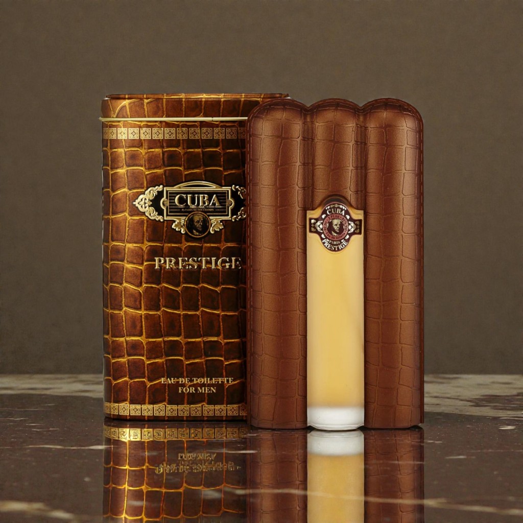 Perfume Cuba Prestige Eau de Toilette 90ml – Masculino, Amadeirado Aromático & Elegante Clássico